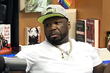 50 Cent in an appearance on The Breakfast Club