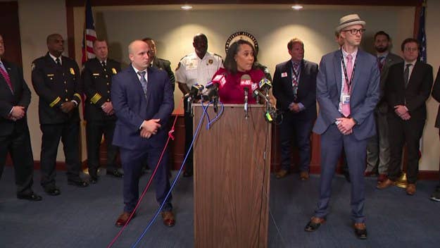 Fulton County District Attorney Fani Willis held a press conference on Monday about a newly announced indictment which also includes lyrics.