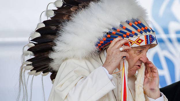 Pope Francis delivered a public apology on Monday for the Catholic Church’s role in Canada’s “disastrous” residential school system for Indigenous children.