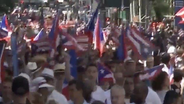 The 65th Annual National Puerto Rican Day Parade returned to New York City on Sunday following a two-year hiatus due to the COVID-19 pandemic.
