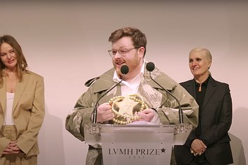 2022 LVMH Prize jury rewarded young fashion designers, and Cate Blanchett, Louis  Vuitton's Nicolas Ghesquière and Delphine Arnault were there with advice  and support