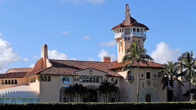 Trump stated that his Mar-a-Lago residence was “under siege, raided, and occupied by a large group of FBI agents” who served a legal search warrant on Monday.