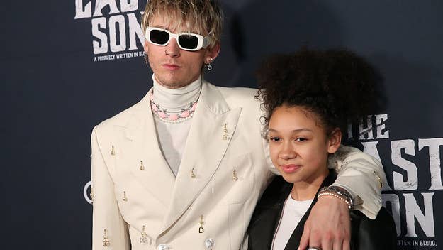 With three months left on his Mainstream Sellout Tour, Machine Gun Kelly made a stop at home this week to spend some quality time with his daughter.
