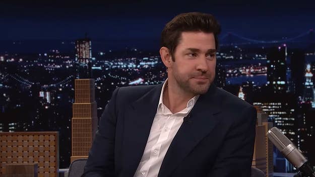 In an appearance on the 'Tonight Show Starring Jimmy Fallon,' actor and director John Krasinski addressed a fan theory that he was the villain of 'The Office.'