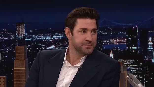 In an appearance on the 'Tonight Show Starring Jimmy Fallon,' actor and director John Krasinski addressed a fan theory that he was the villain of 'The Office.'