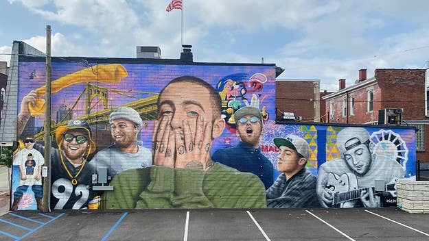 Artist Gustavo Zermeño Jr. has painted two murals for Mac Miller after his death in 2018. His latest was done shortly before ‘I Love Life, Thank You’ arrived.