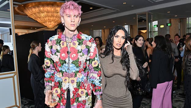 In the new documentary 'Life in Pink,' Machine Gun Kelly reflects on a "really, really, really dark" period in his life following the death of his father.