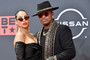 Ne-Yo and wife Crystal photographed at BET Awards