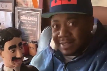 Twista, master of rapping very fast and also ventriloquism, apparently.