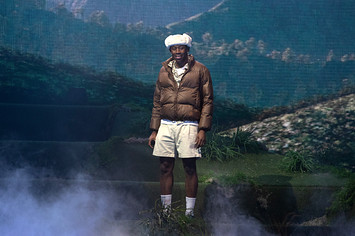 Tyler, the Creator performs at Parklife Festival.