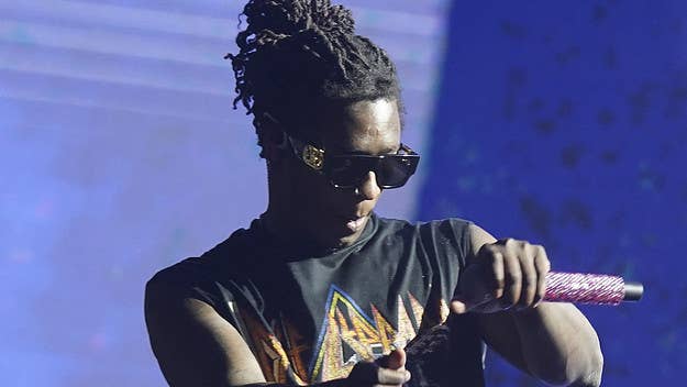 Amid the RICO case against Young Thug and his affiliates, YSL signee BSlime took to social media on Thursday to share a jail freestyle from Thugger, his uncle.