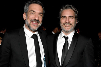 Todd Phillips and Joaquin Phoenix at the Screen Actors Guild Awards