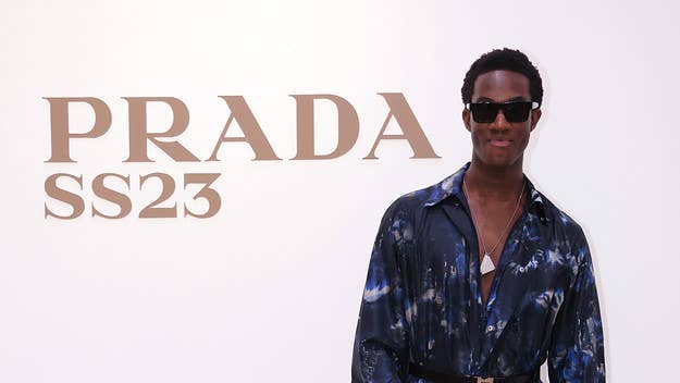 After Prada's Spring/Summer 2023 Men's show, style Tiktoker Wisdom Kaye talks why he loves Prada, how to have confidence, and what's next beyond TikTok.