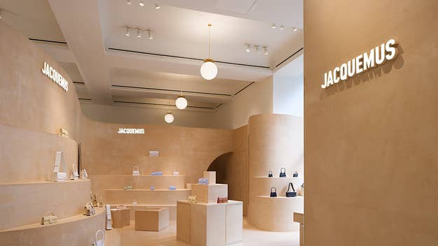 French fashion label Jacquemus followed up its experimental Le Bleu collaboration with a new permanent shop-in-shop in the iconic London retailer Selfridges.