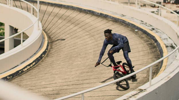 Nigel Sylvester, BMX star and creator of the popular 'GO' series on YouTube, has been named for the first ambassador for the Moncler Curators digital service.