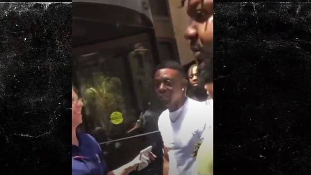 Boosie Badazz explained via social media why he recently confronted a man outside of a hotel after a video of the altercation surfaced online.