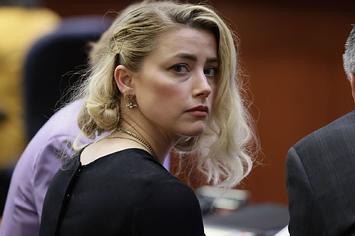 Amber Heard as seen in court