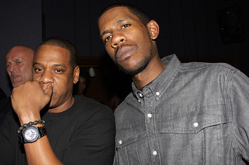 Jay-Z and Young Guru attend Jay-Z's Official Madison Square Garden Concert
