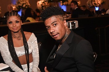 ChriseanRock and Blueface attend the 2nd annual Hollywood Unlocked Impact Awards