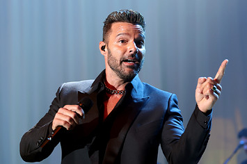 Ricky Martin performs at Cannes Gala 2022