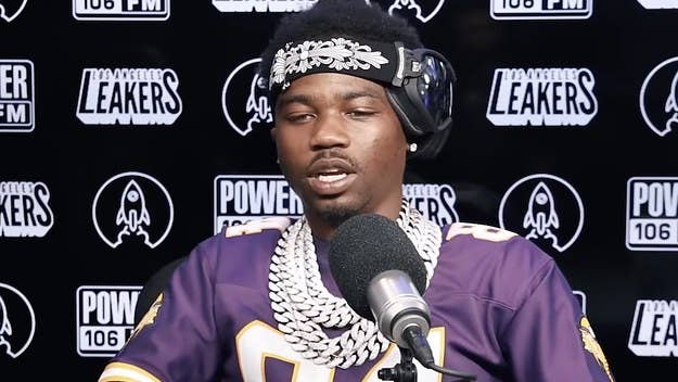 Fresh off the release of his new EP 'The Big 3,' Roddy Ricch stopped by Power 106, where he revealed who he thinks are the biggest rappers of his era.