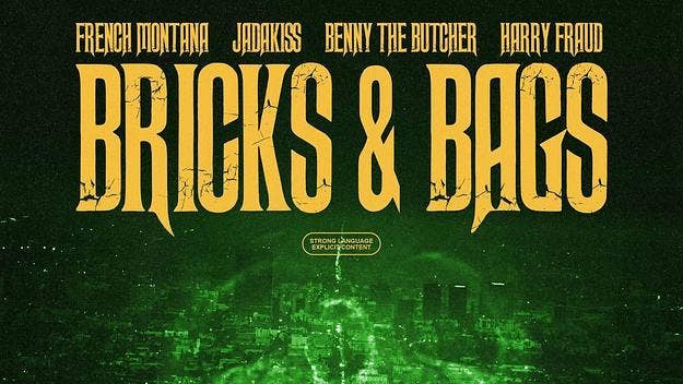 Ahead of the release of his Harry Fraud-produced album 'Montega,' French Montana enlists Jadakiss and Benny the Butcher for his new single "Bricks &amp; Bags."