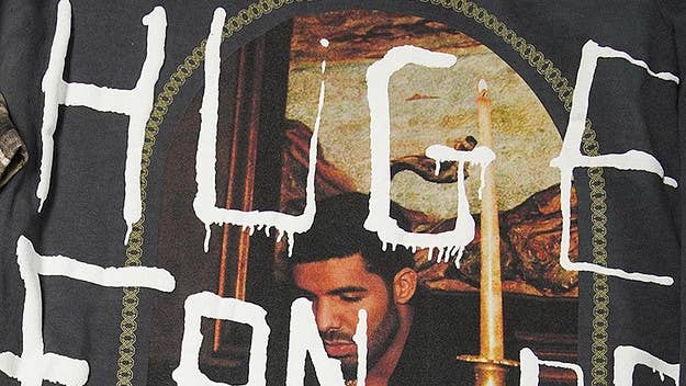 Fresh off the release of his seventh studio album 'Honestly Nevermind,' Drake returns with a new batch of merch that references his past album art.