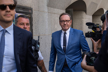 Kevin Spacey is seen at a court hearing