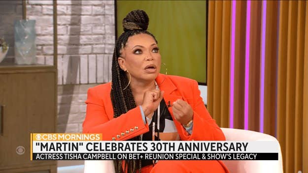 Tisha Campbell reflected on how she was able to forgive Martin Lawrence following the 1997 sexual harassment lawsuit she filed against the 'Bad Boys' star.