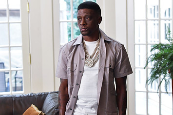 Boosie Badazz on set of his music video in 2020