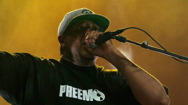 DJ Premier invites us to his studio to hear his new EP 'Hip-Hop 50 Volume 1' and talks about a plan to “constantly” release new music for the rest of the year.