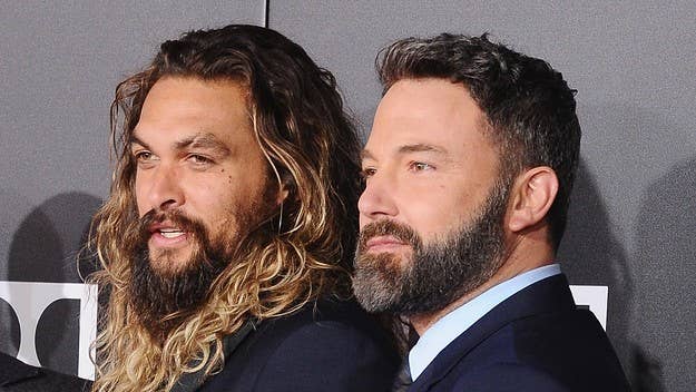 Momoa seemingly broke the news via Instagram on Thursday, when he posted photos of him and Affleck on the Warner Bros. lot: "All great things coming."
