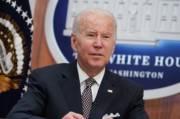 US President Joe Biden addresses the Major Economies Forum on Energy and Climate