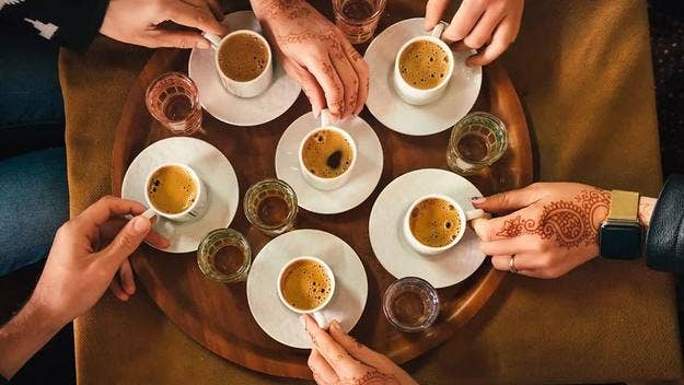 Roughly 98m cups of coffee are drunk every day in the UK, with the National Coffee Association revealing that in the US the figure is about 517m cups.