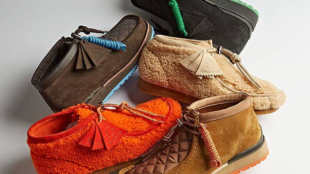 Clarks Originals and Moncler have teamed up for a new collection consisting of two distinctively winter-inspired profiles in a wide array of colorways.