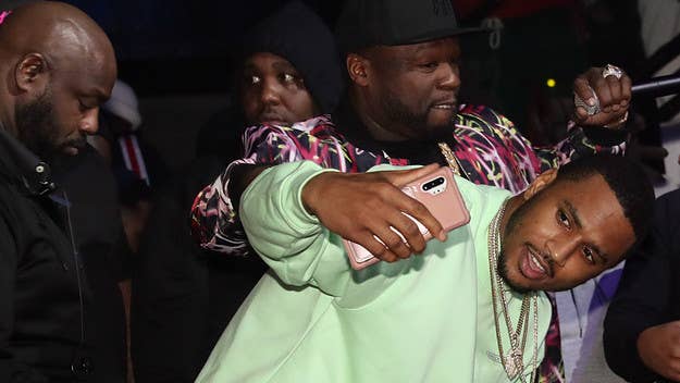 50 Cent took to Instagram to announce that Trey Songz has been banned from attending Tycoon Weekend because of his behavior at previous events.