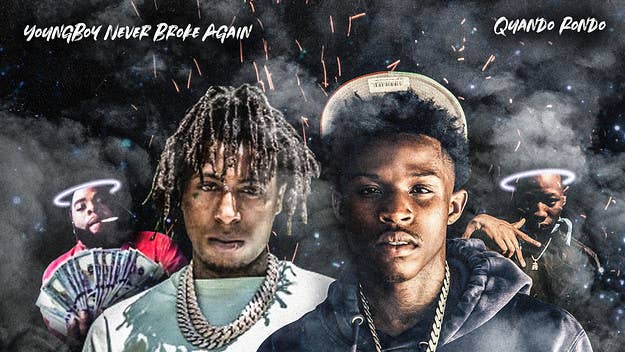 Quando Rondo joins forces with YoungBoy Never Broke Again to discuss their trauma and war scars in his emotional new single "Give Me A Sign."