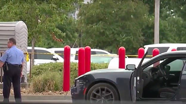 The incident is said to have occurred in the parking lot of a local gas station, with the child now said to be in stable condition after a self-inflicted wound.