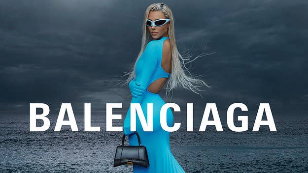 The new campaign continues the Balenciaga trend of placing its pieces in opposing environments, complete with help from Kim K and Alexa Demie, among others.