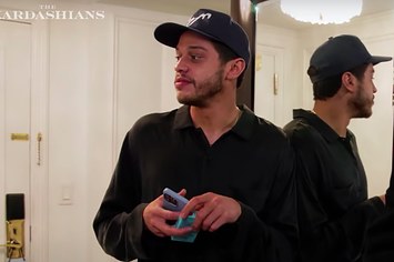 Pete Davidson is pictured in a new teaser video