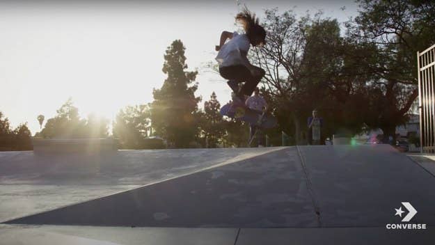 Ariana Spencer Skates to Terry Presume's "Loner" from Pigeons &amp; Planes' 'See You Next Year' Upcoming 2022 Compilation Album -- Converse Skateboarding 