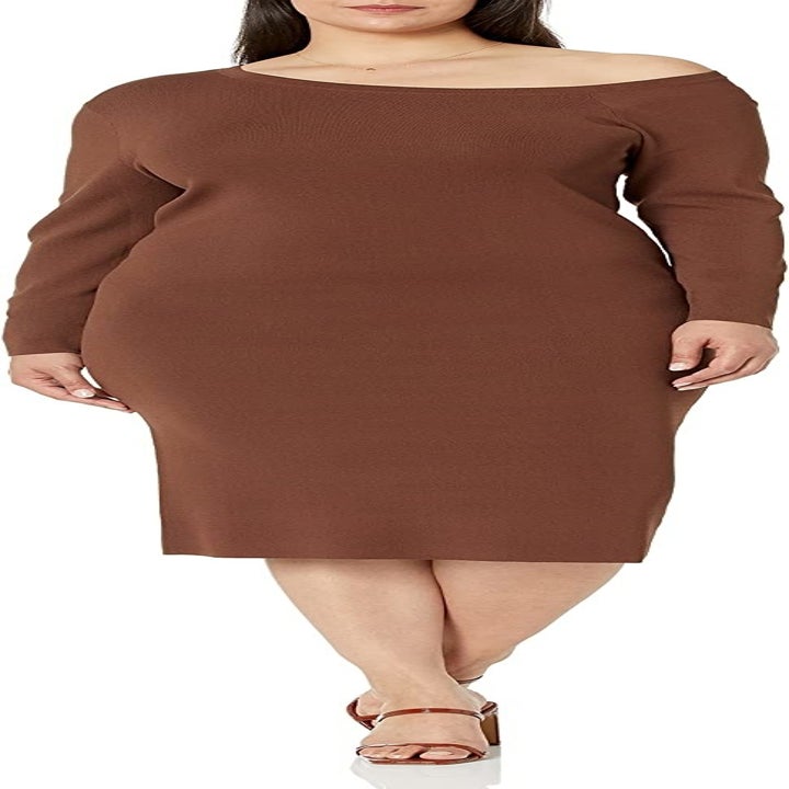 model wearing the dress