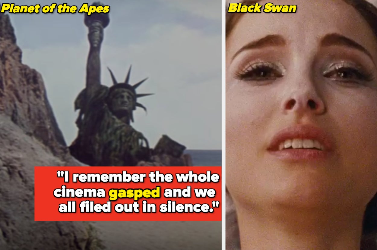 Planet of the Apes side by side with Black Swan "I remember the whole cinema gasped and we all filed out in silence."