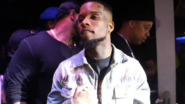 Tory Lanez was briefly detained by TSA agents at Las Vegas Airport after a large amount of marijuana was allegedly discovered in one of his bags.