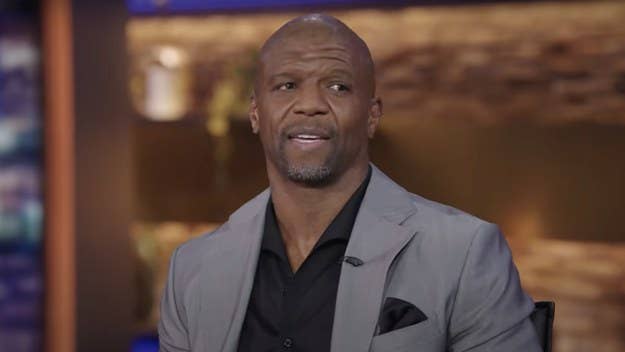 Terry Crews appeared on Trevor Noah's show and apologized for comments he made about the Black Lives Matter movement in 2020, saying it was a "mistake."