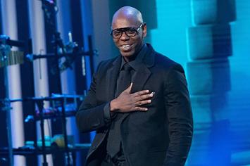 Dave Chappelle onstage at the Kennedy Center in 2019