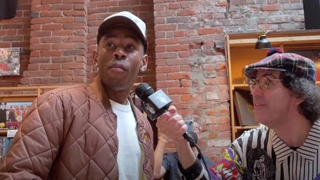Tyler, the Creator recently dropped by Beat Street Records in Vancouver, British Columbia to be interviewed by Nardwuar again. Check out the video here.