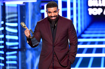 Drake photographed at Billboard Awards 2019