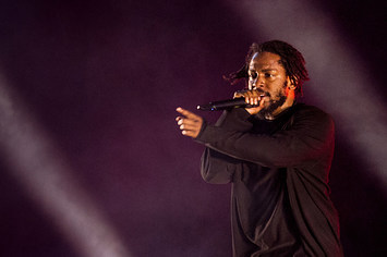 Kendrick Lamar performs at Lollapalooza Buenos Aires