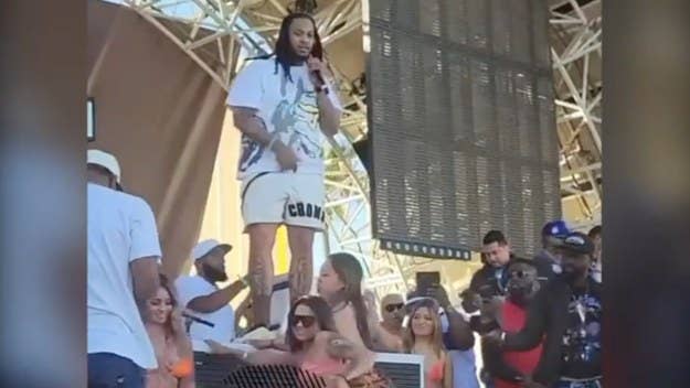 Waka Flocka says the remark, footage of which has been making the rounds in recent days, was intended to promote a more inclusive stage presence.